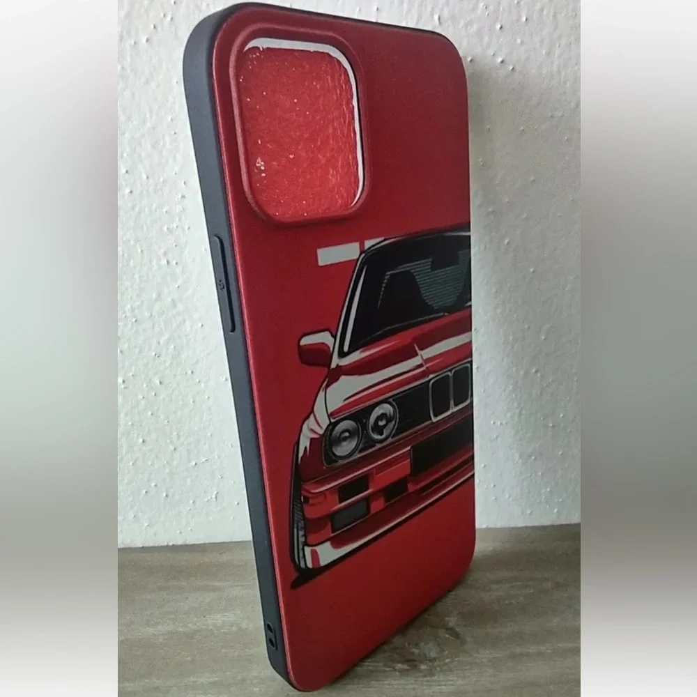 iPhone 12 / 12 Pro Rubber Phone Case BMW E30 325i 318i 325is 318is